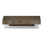 ONTAKE Mesita de noche flotante de madera maciza. Acabado 