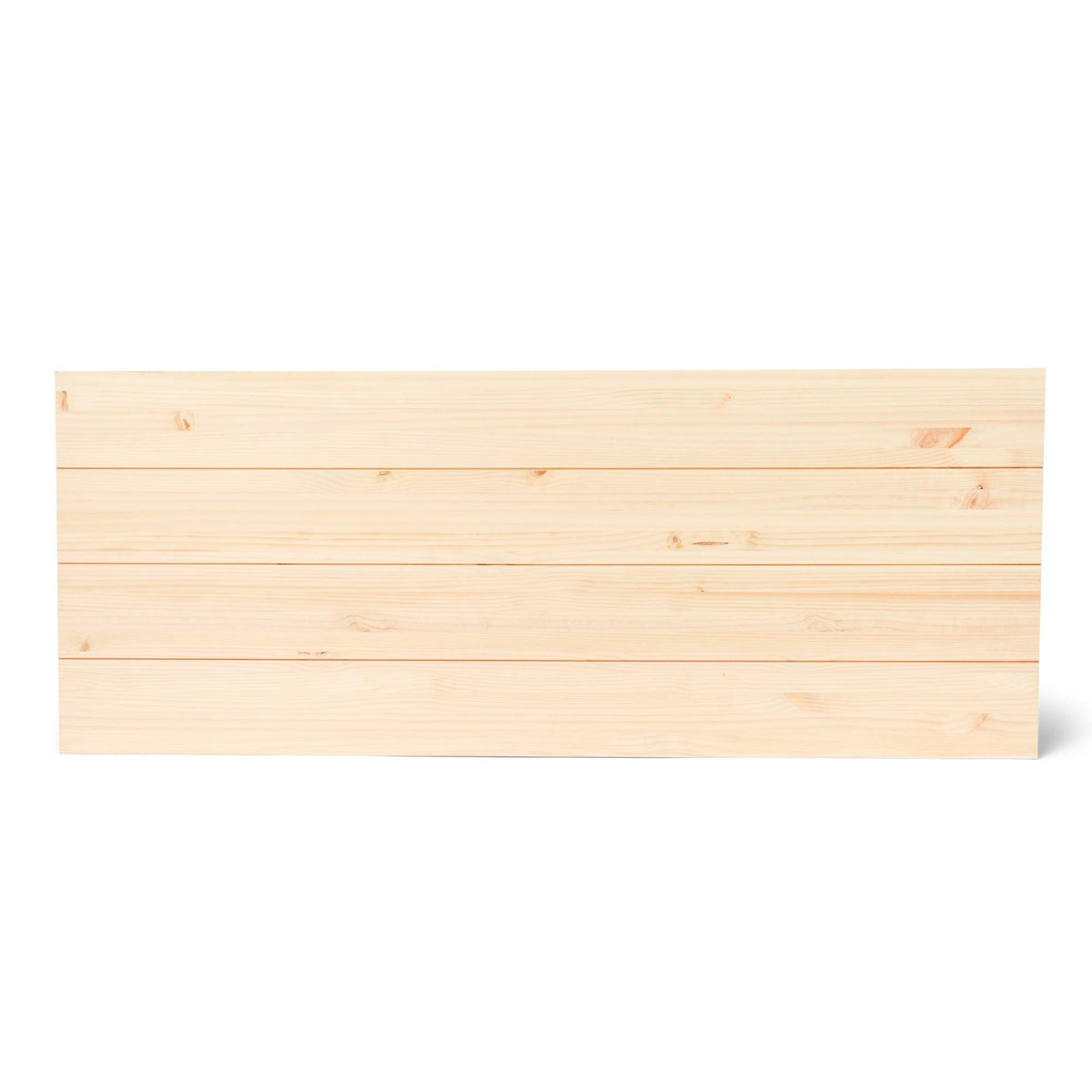 HIYORI Cabecero de cama de madera maciza. Acabado "N A T U R A L".