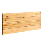 HIYORI Cabecero de madera maciza. Acabado 