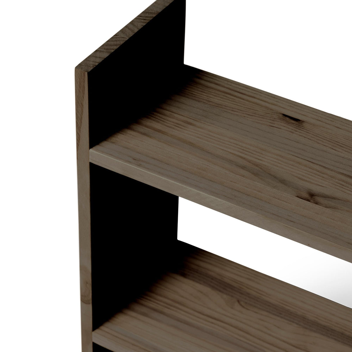 KUJU Kitchen Shelving Unit - Bookcase. "RAWGRAY" Finish.