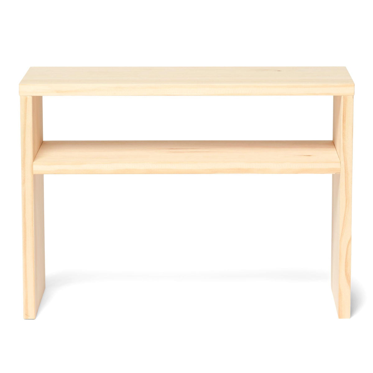 HOO Solid wood bedside table. "NATURAL" finish.