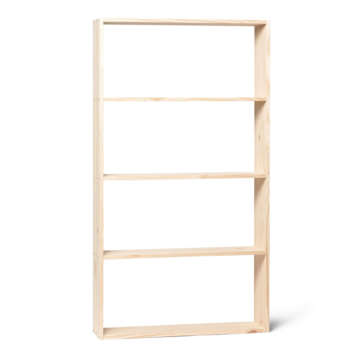 TSURUGI Bookshelf - Bookcase. Height 145 cm. "NATURAL" finish