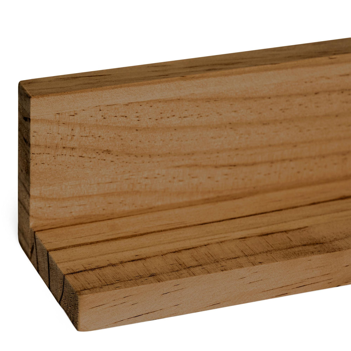 TATE Solid wood shelf. "DARK" finish.