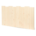 HAKU Cabecero de madera maciza. Acabado 