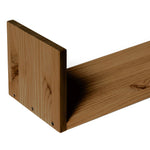 ISHIKARI Estante de madera maciza. Acabado 