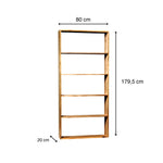 TSURUGI Estantería - Librería. Altura 179,5 cm. Acabado 