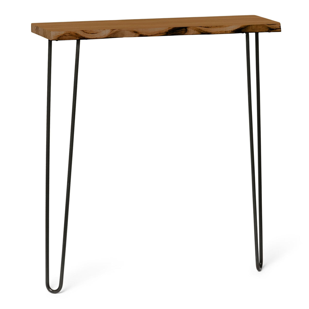 UTSUGI Consola - Recibidor de madera maciza con borde vivo. Acabado 