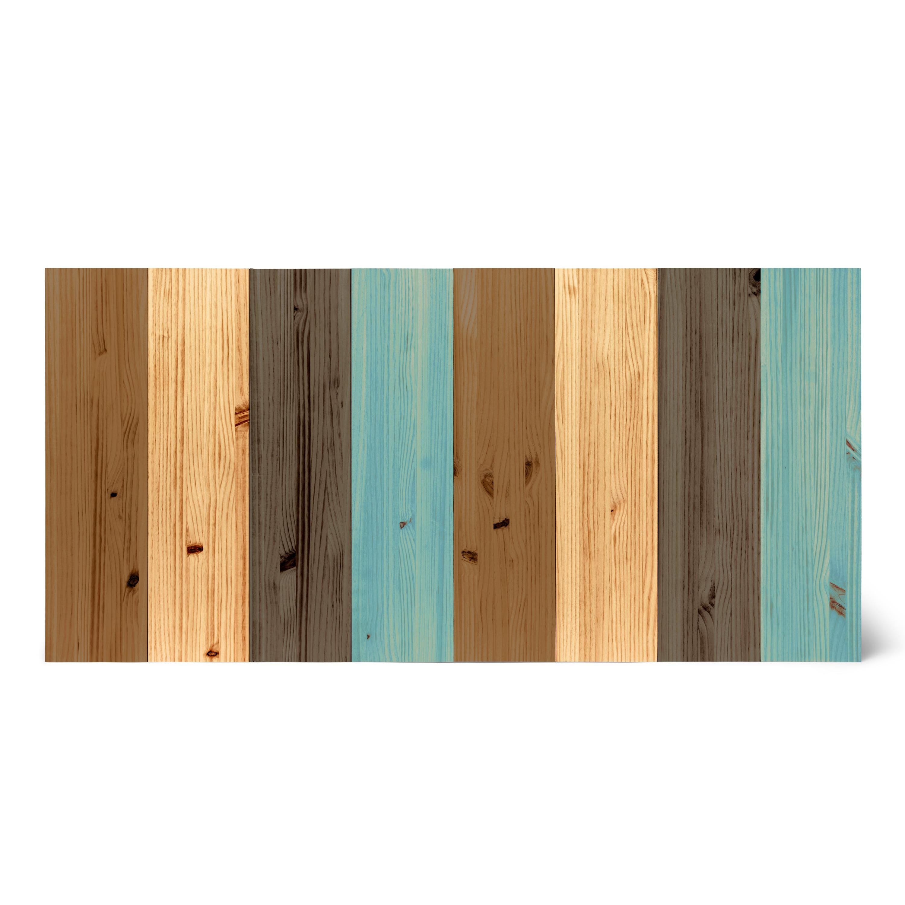 KITA Cabecero de madera maciza. Acabado "C O L O R S".