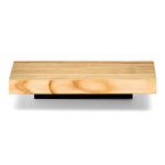 ONTAKE Floating bedside table in solid wood. 