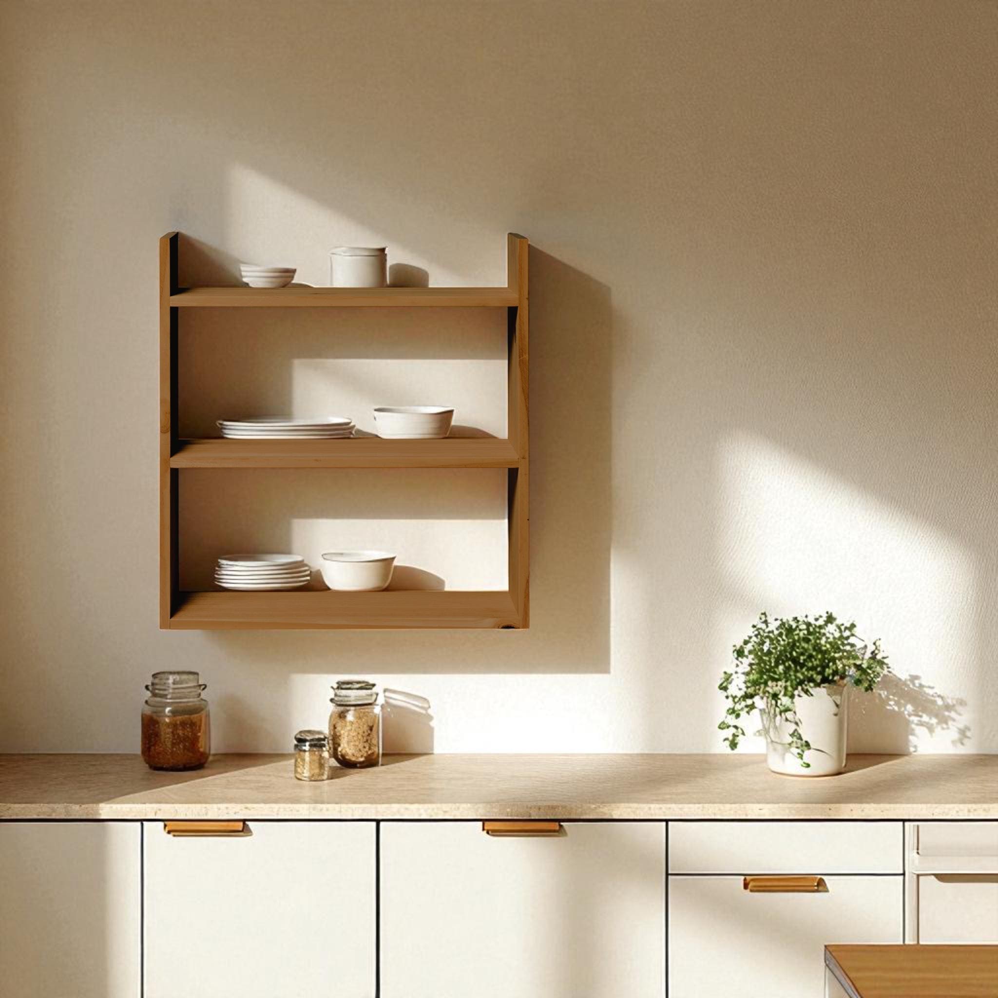 KUJU Estantería de cocina - Librería. Acabado "D A R K".