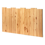 HAKU Cabecero de madera maciza. Acabado 