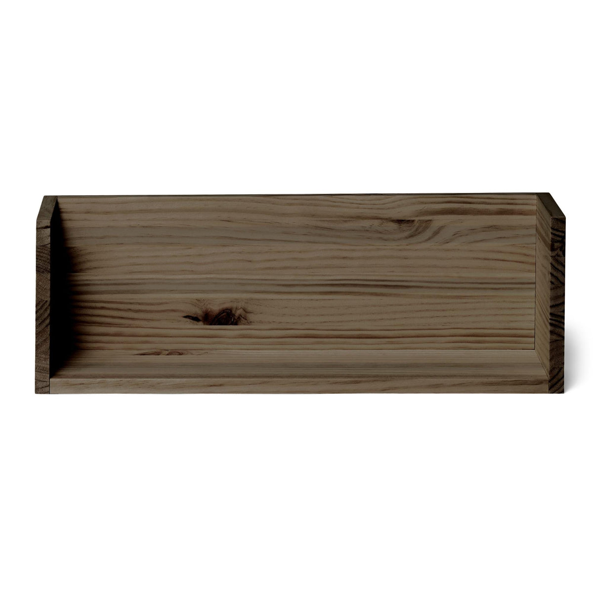 KISO Solid wood shelf. "RAWGRAY" finish.