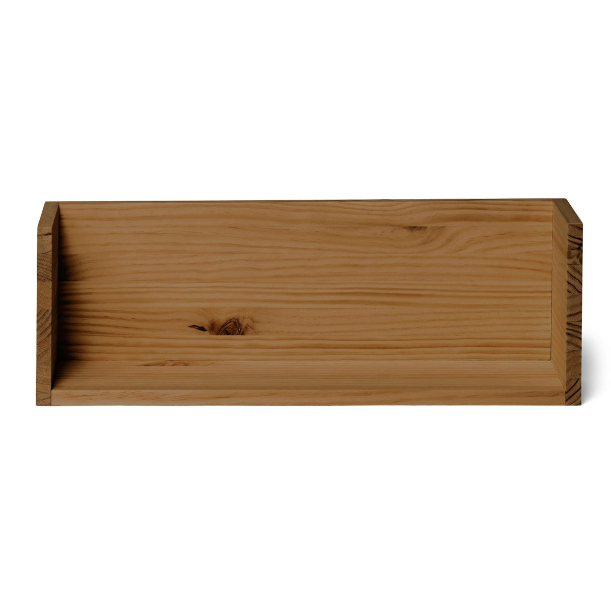 KISO Solid wood shelf. "DARK" finish.
