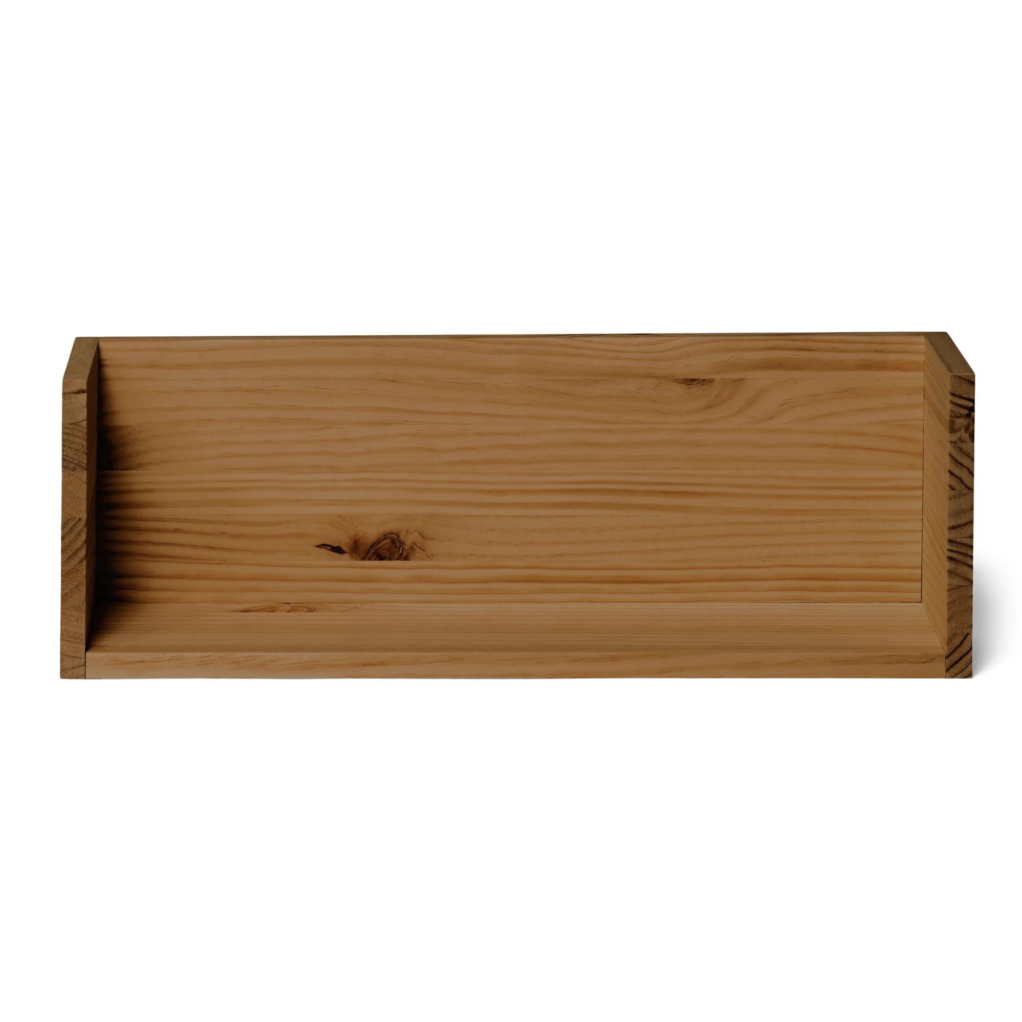 KISO Estante de madera maciza. Acabado "D A R K".