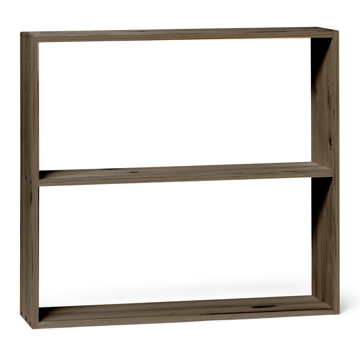 TSURUGI Bookshelf - Bookcase. Height 73.5 cm. "RAWGRAY" finish