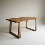 AKA Solid wood dining table.