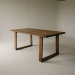 AKA Solid wood dining table.