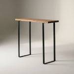 ARAKAWA Console Table - Solid wood entryway table. 