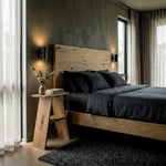 ENA Solid wood bedside table. 