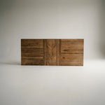 ETNIC Cabecero de cama de madera maciza.