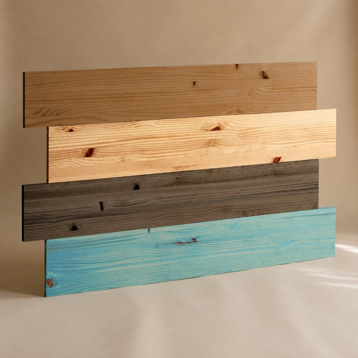 HIGASHI Solid wood headboard. Height: 80 cm. "COLORS" finish.