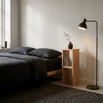 IWAKI Solid wood bedside table. 