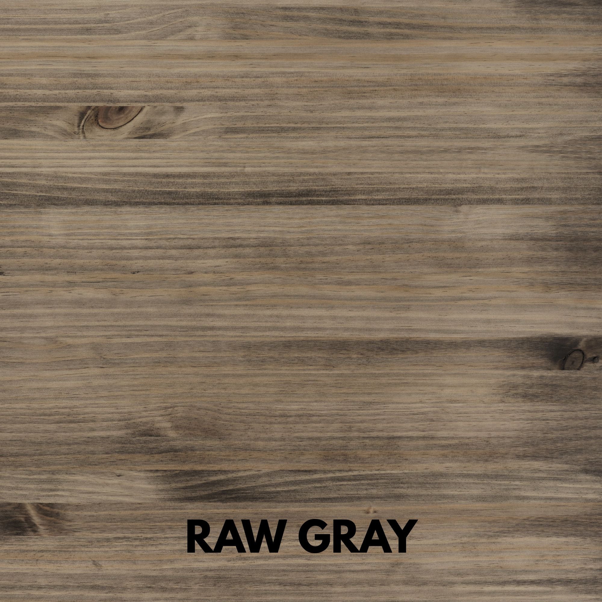 NAEBA Estante de madera maciza. Acabado "R A W  G R A Y".