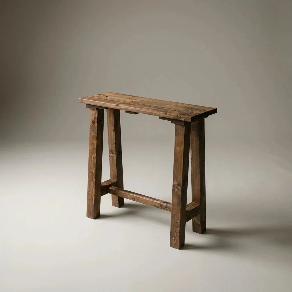 ZAO Consola - Recibidor de madera maciza.