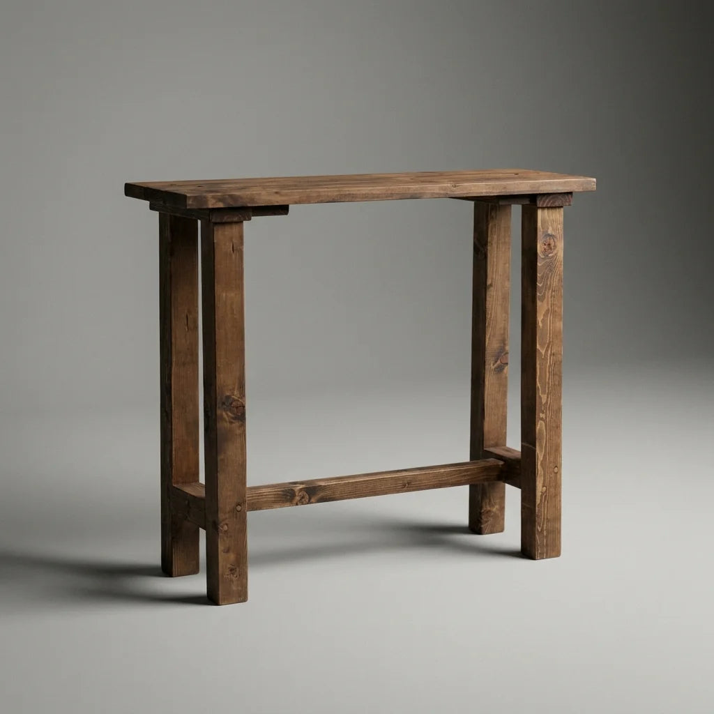 ZAO Consola - Recibidor de madera maciza.