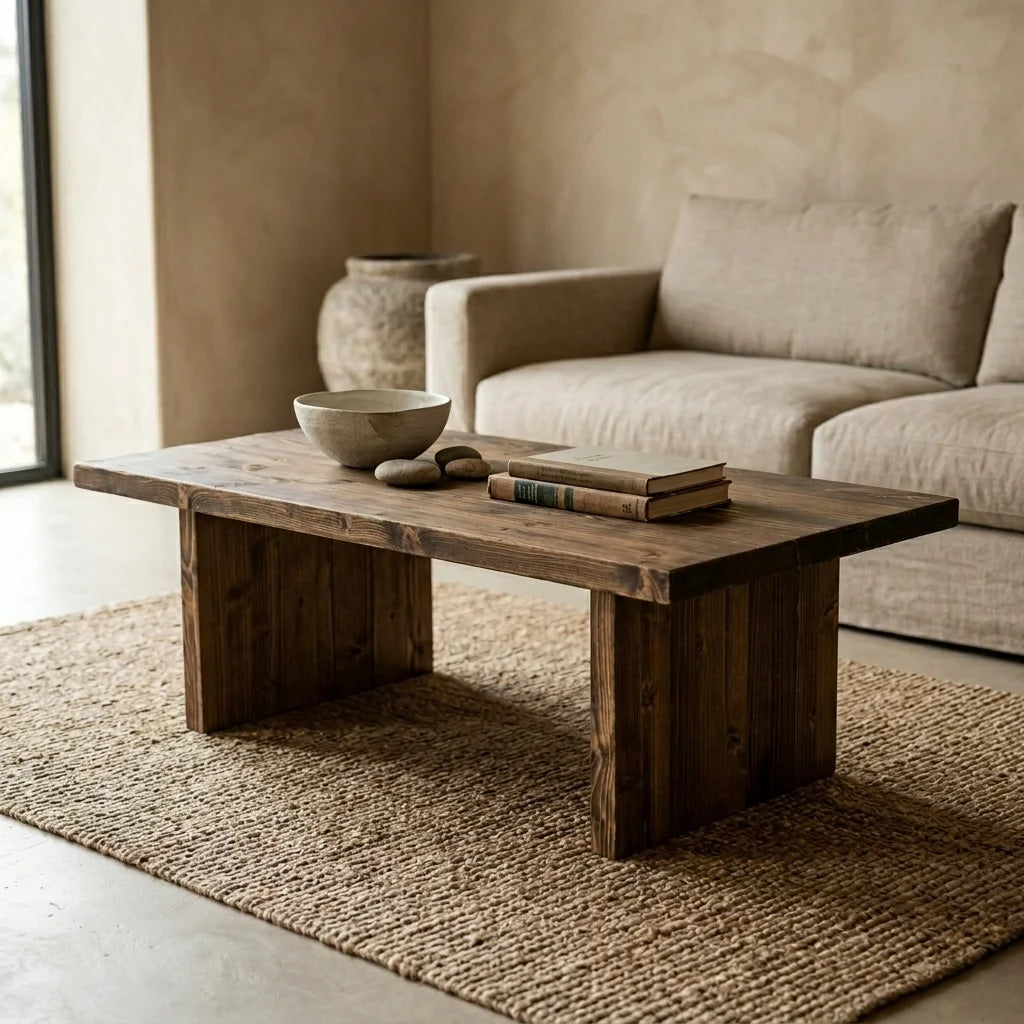 YOTEI Solid Wood Coffee Table.