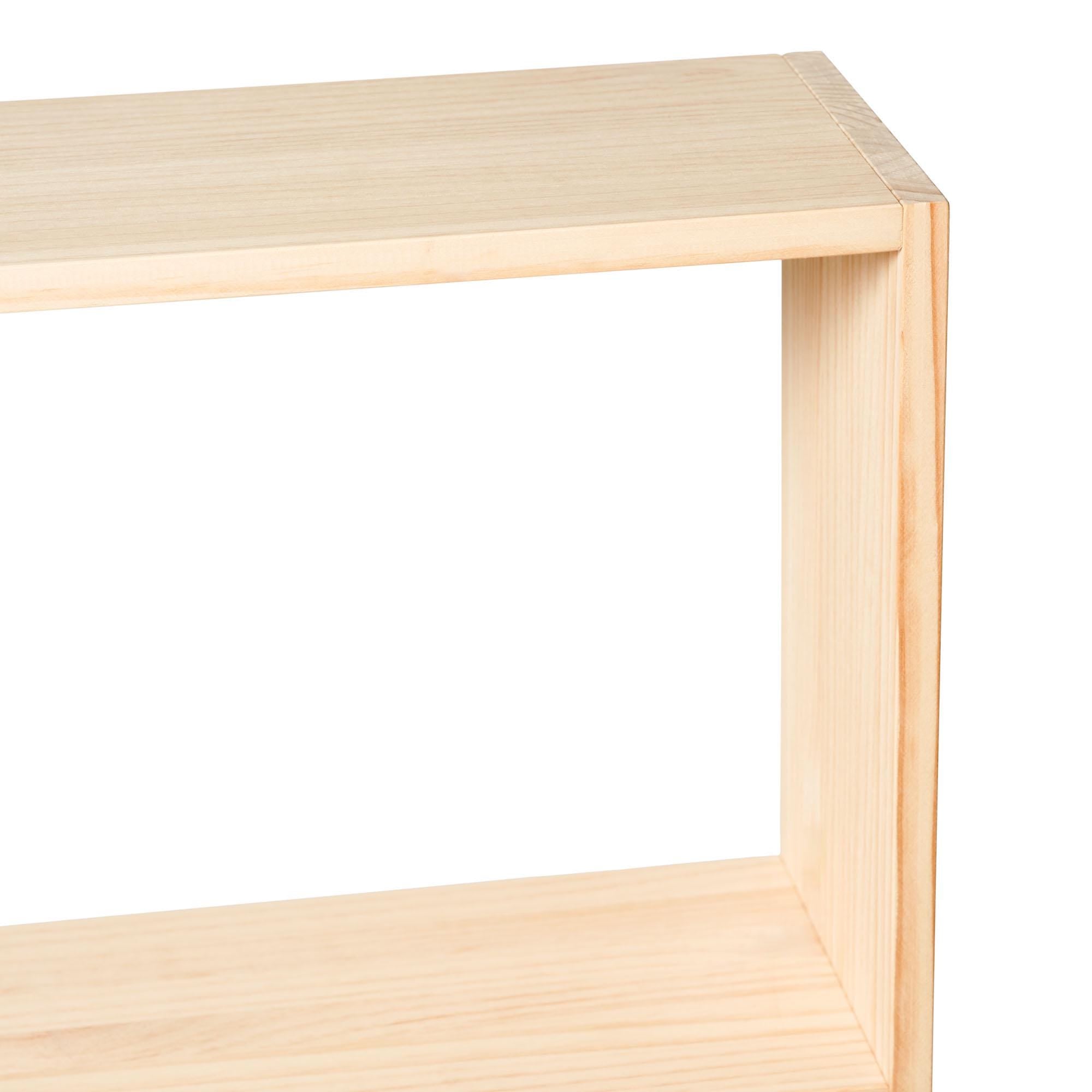 TSURUGI Estantería - Librería. Altura 106,5 cm. Acabado "N A T U R A L"