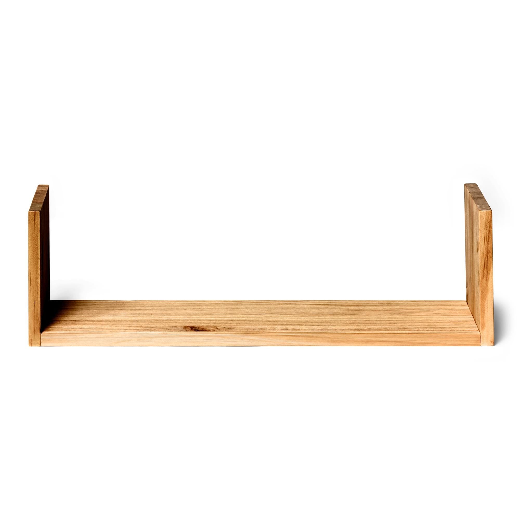 ISHIKARI Estante de madera maciza. Acabado "O A K".