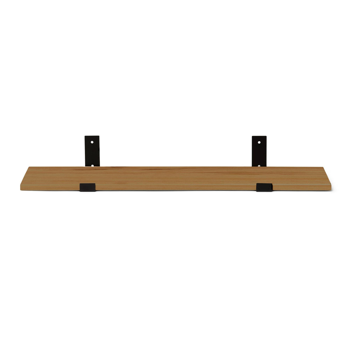 NAEBA Solid wood shelf. "DARK" finish.
