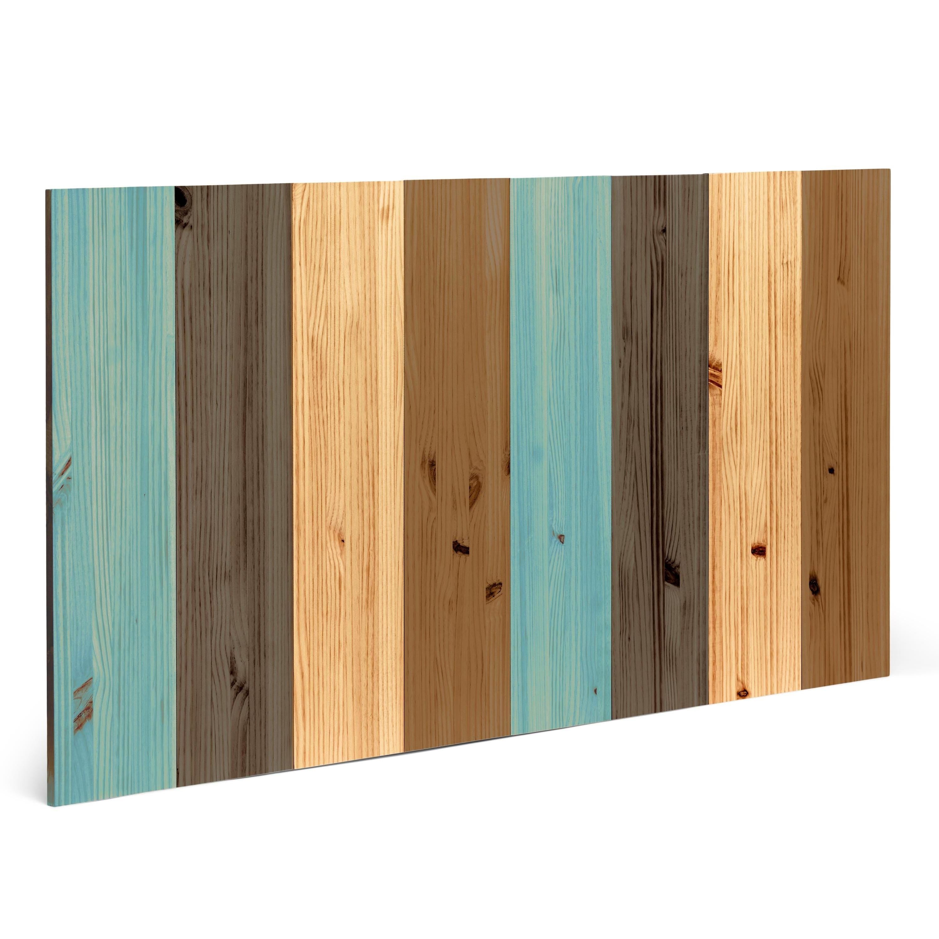 KITA Cabecero de madera maciza. Acabado "C O L O R S".