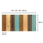 KITA Cabecero de madera maciza. Acabado 