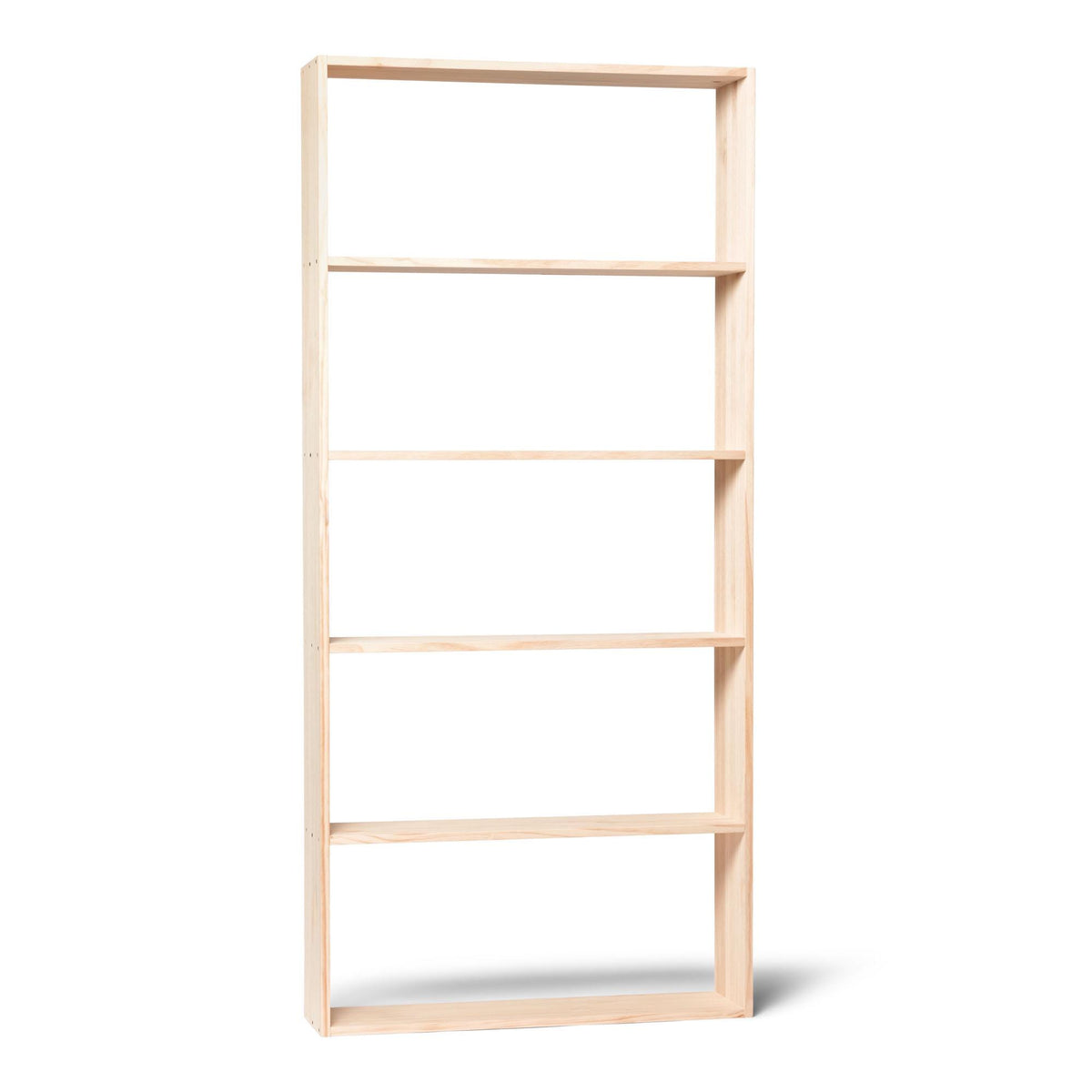 TSURUGI Bookshelf - Bookcase. Height 179.5 cm. "NATURAL" finish