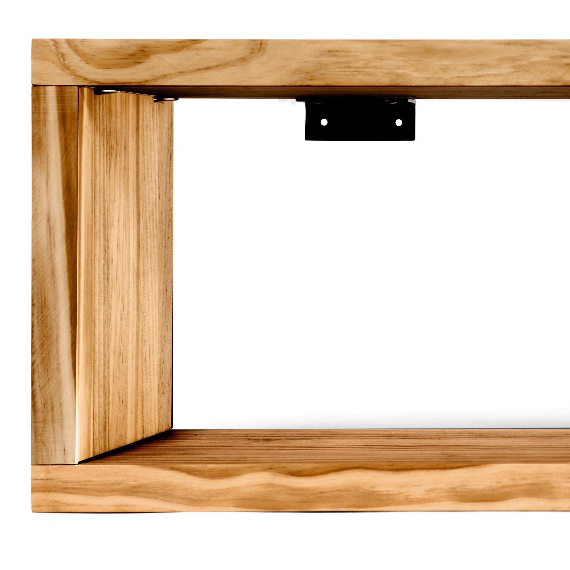 MIUNE Mueble para TV de madera maciza. Acabado "O A K".