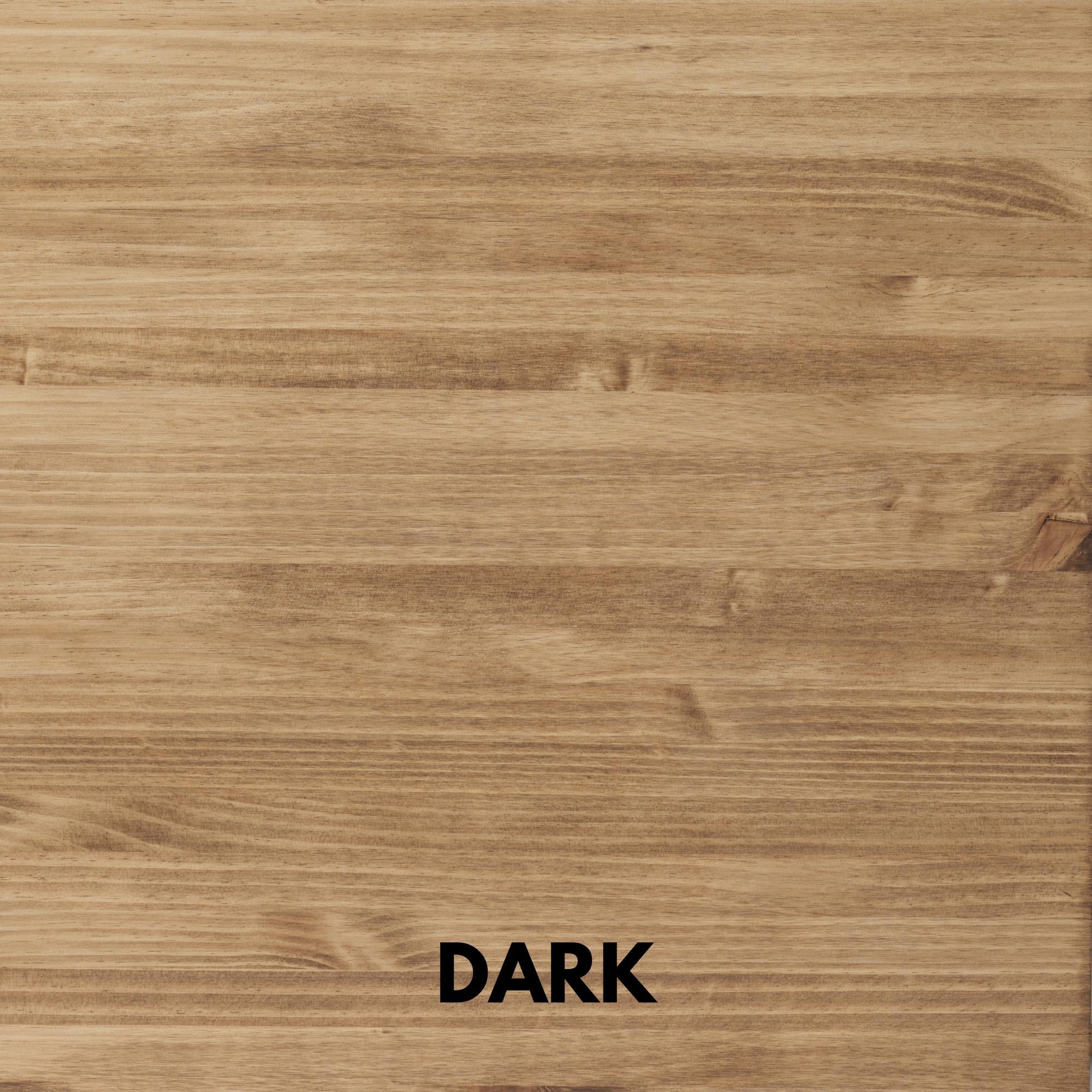 KISO Estante de madera maciza. Acabado "D A R K".