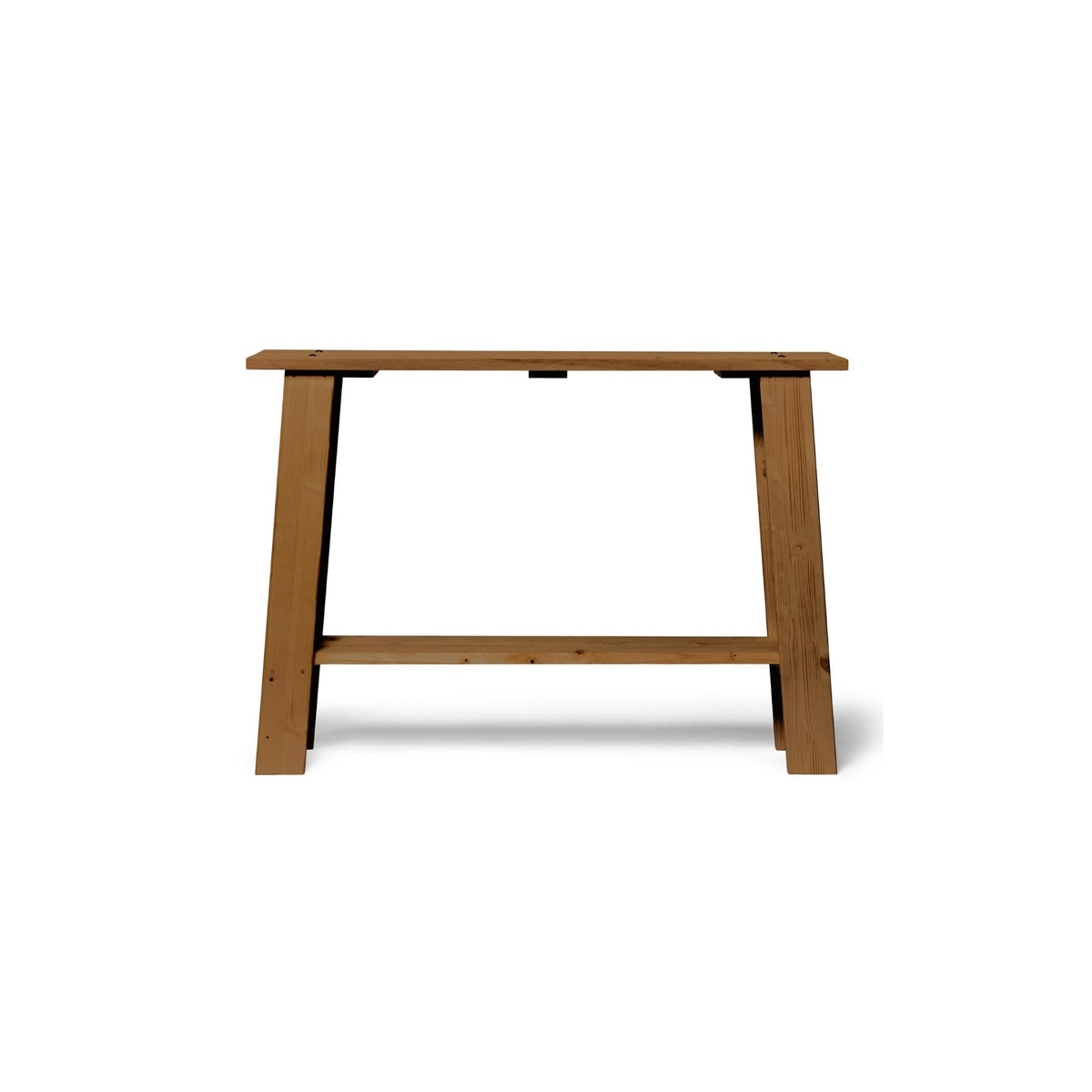 NASU Console - Hallway table in solid wood. "DARK" finish.