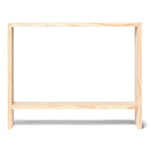 AGANO Consola - Recibidor de madera maciza. Acabado 