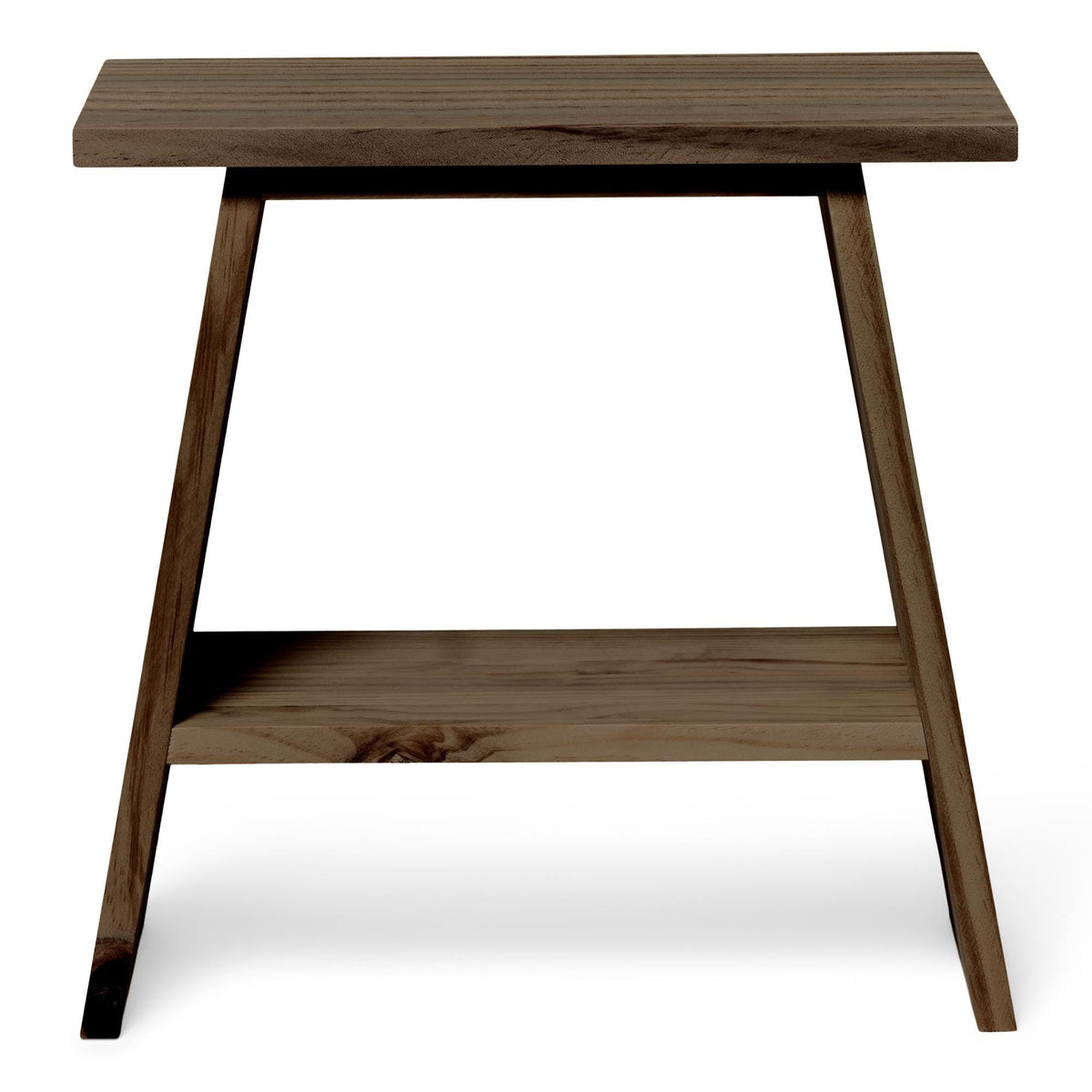 OOBAMI Solid wood bedside table. "RAWGRAY" finish.