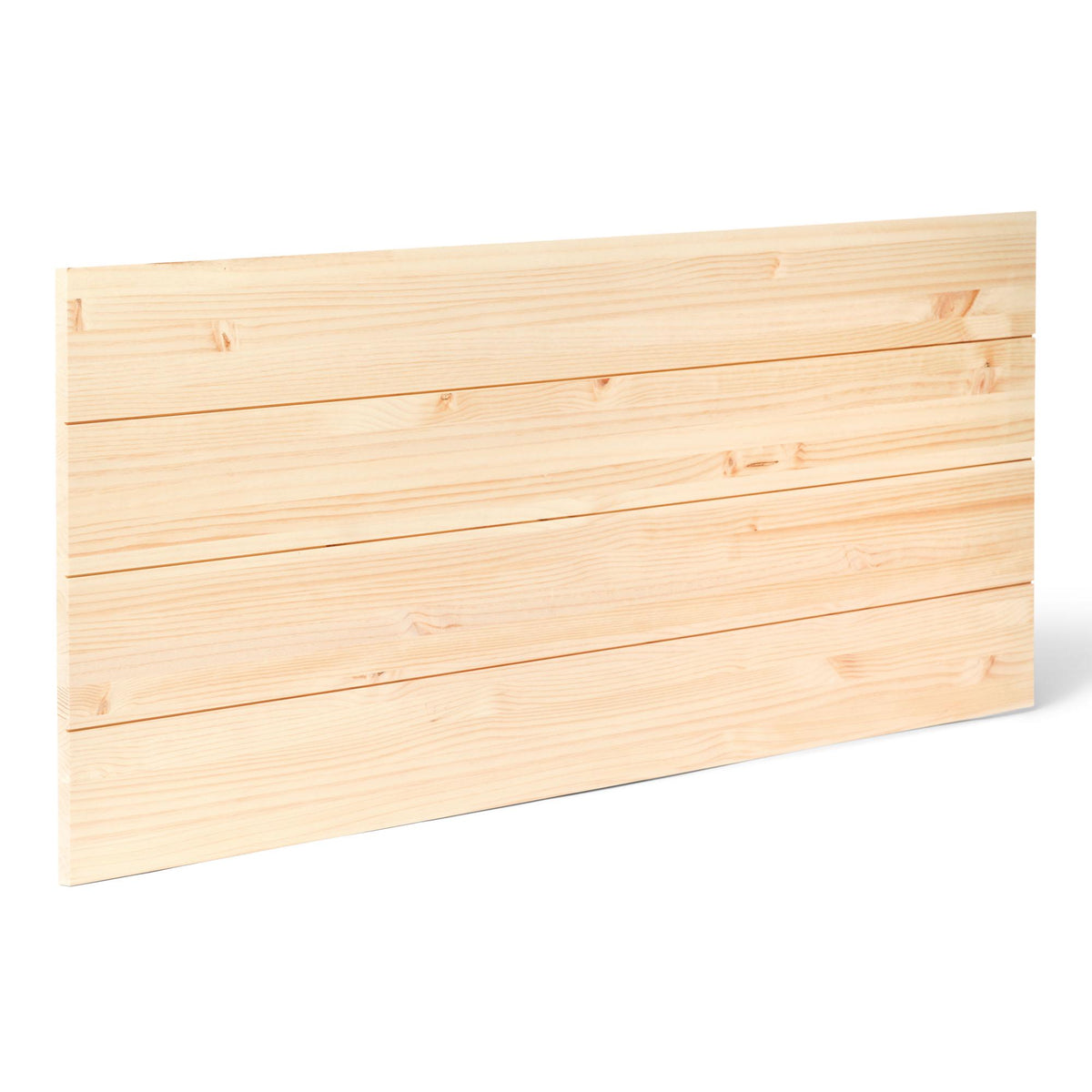 HIYORI Cabecero de cama de madera maciza. Acabado "N A T U R A L".