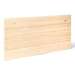 HIYORI Cabecero de madera maciza. Acabado 