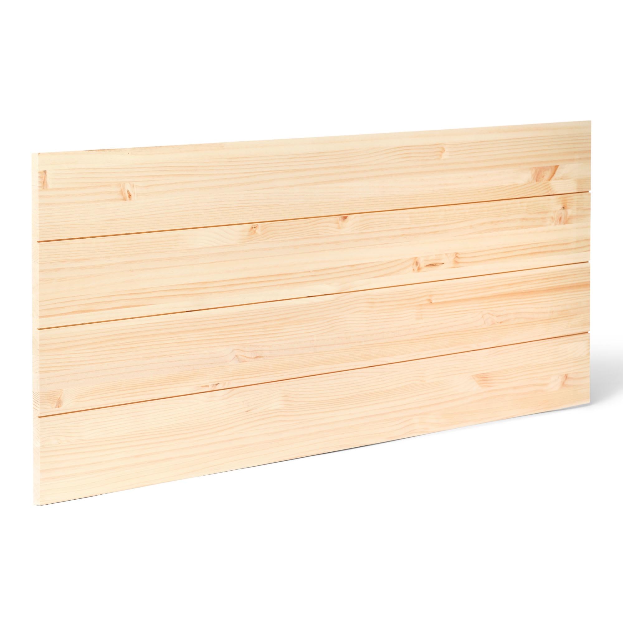 HIYORI Cabecero de madera maciza. Acabado "N A T U R A L".