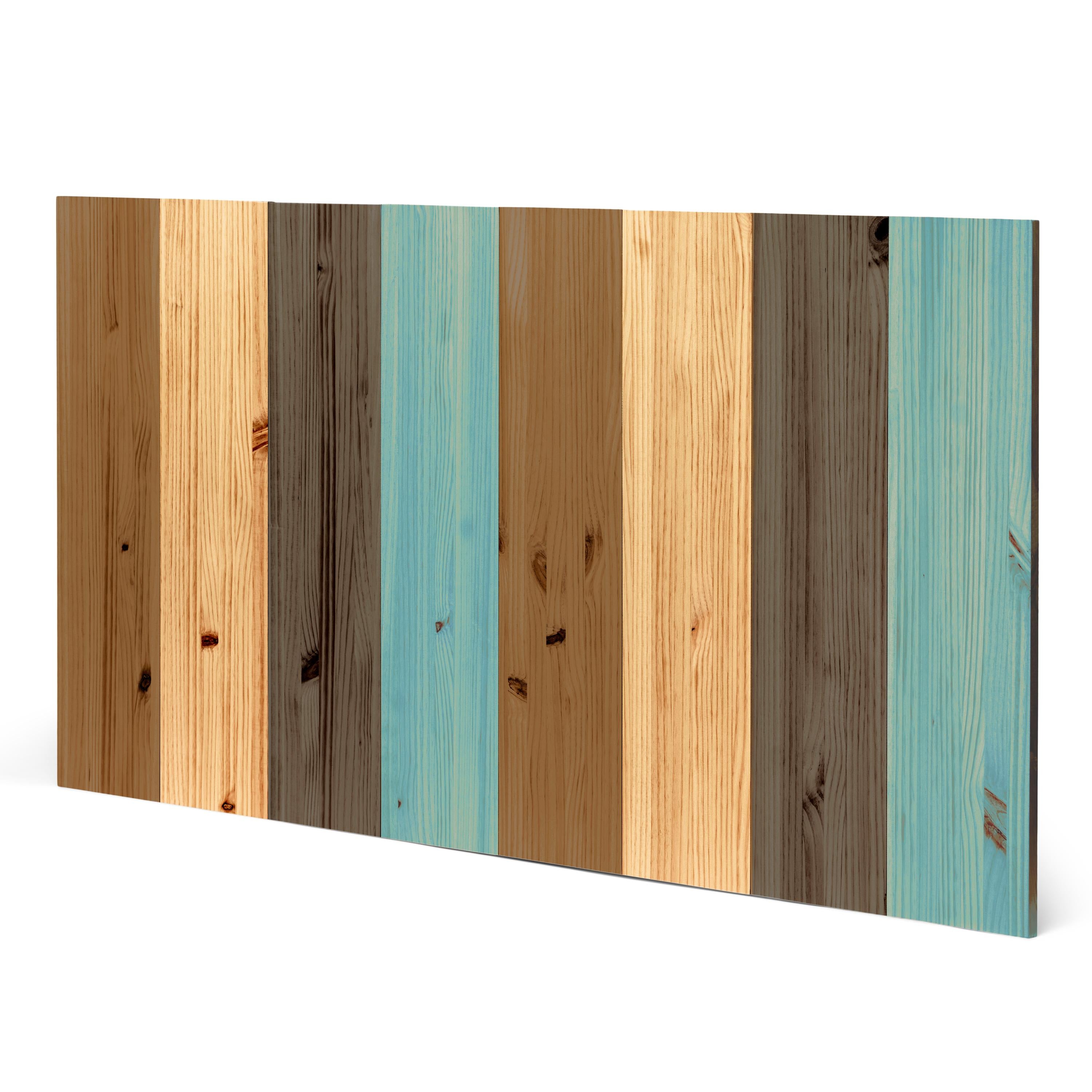 KITA Cabecero de madera maciza. Acabado "C O L O R S".