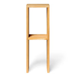 IWAKI Table de nuit en bois massif. Acabado 