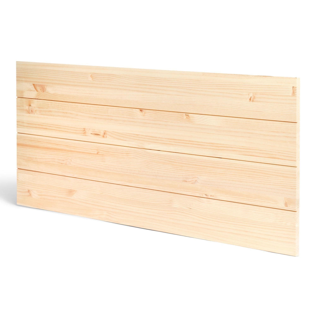 HIYORI Cabecero de cama de madera maciza. Acabado "N A T U R A L".