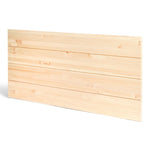 HIYORI Cabecero de madera maciza. Acabado 