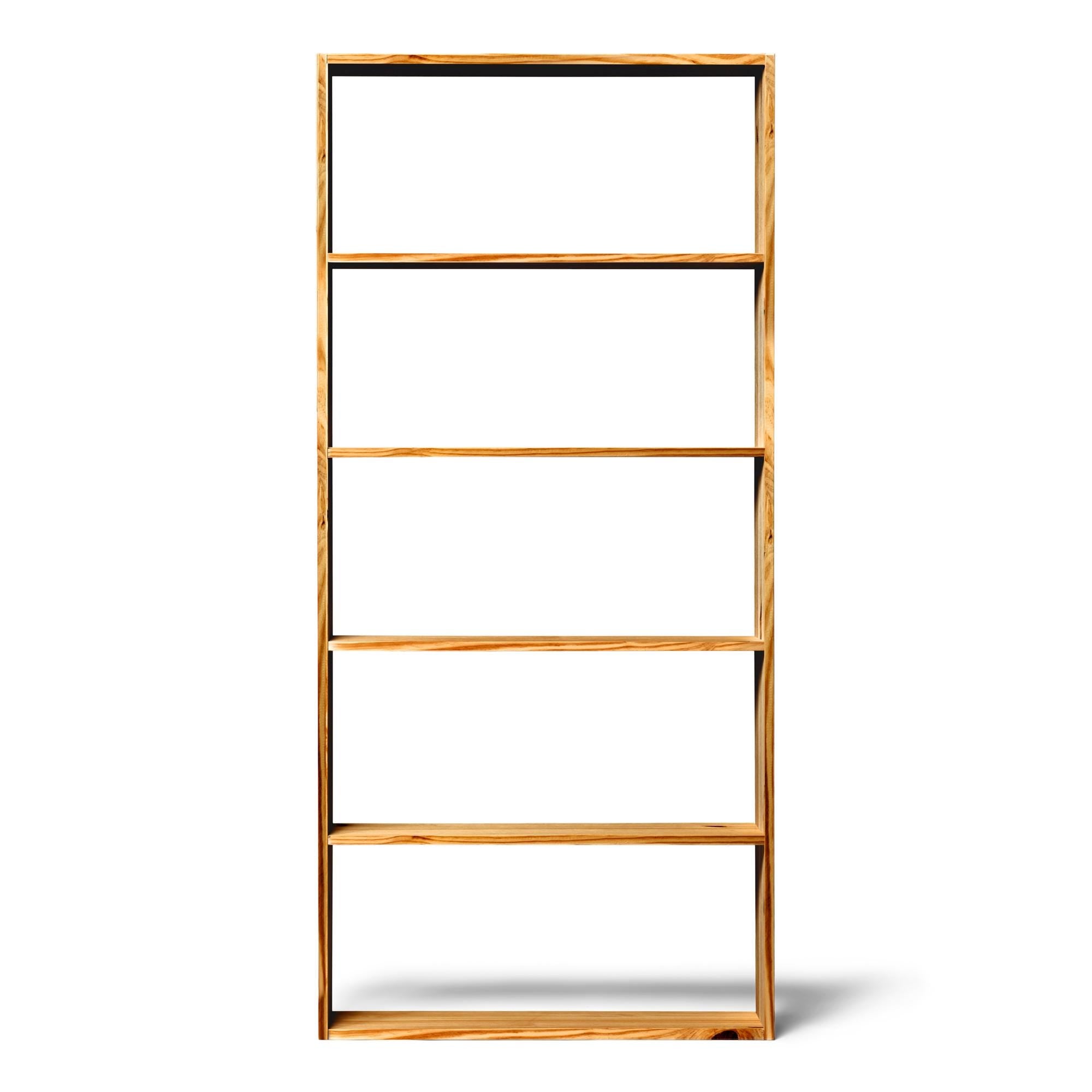 TSURUGI Estantería - Librería. Altura 179,5 cm. Acabado "O A K"