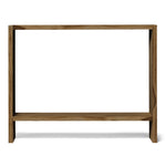 Consola AGANO acabado DARK vista frontal madera maciza